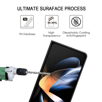 For Samsung Galaxy Z Fold5 25pcs Inner Screen Full Glue Full Cover Screen Protector Tempered Glass Film