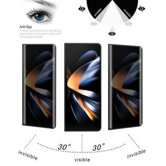 For Samsung Galaxy Z Fold5 25pcs Inner Screen Privacy Full Cover Screen Protector Tempered Glass Film