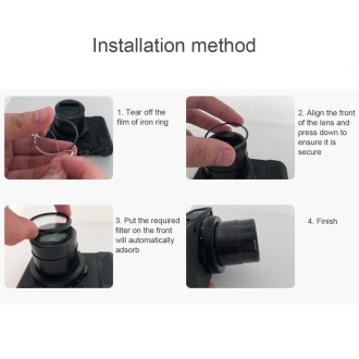 JSR Gradient GND8 Lens Filter for Panasonic LUMIX LX10