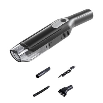 YX3560 Handheld Small Straight Handle Car Wireless Vacuum Cleaner, Style: Basic (Black)