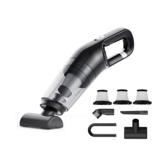 Car Wireless Charging High Power Handheld Vacuum Cleaner Black Upgrade