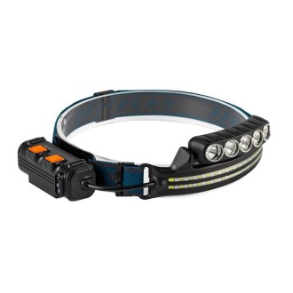 W691-1 XPG+COB Induction Headlight Type-C Rechargeable Head Lamp