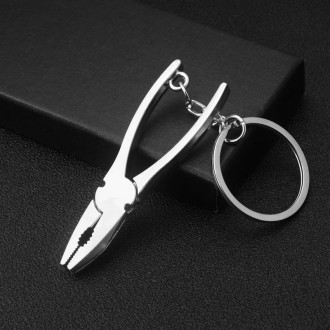 10 PCS Tool Metal Keychain Car Key Ring Pendant, Colour: X-396 Vise