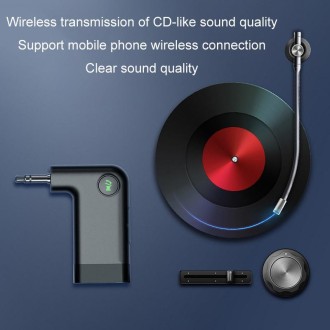 S-18 Car Mini AUX Audio Adapter Wireless Bluetooth 5.0 Receiver