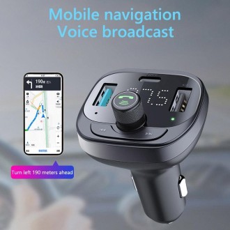 S-21 Car Bluetooth Player Receiver 50W Mobile Phone High Power Charger