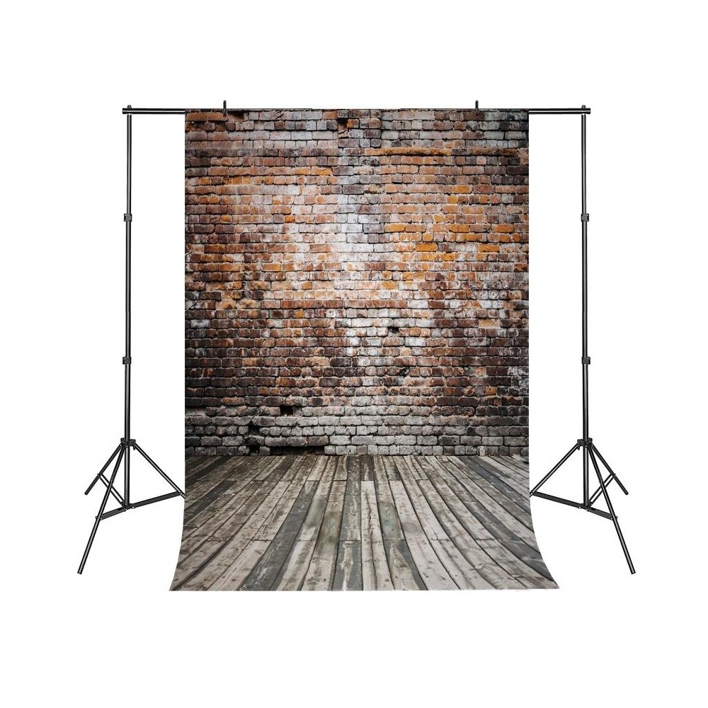 2.1m X 1.5m Brick Wall And Wooden Floor Photography Background