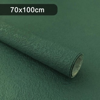 70 x 100cm 3D Diatommud Texture Photography Background Cloth Studio Shooting Props(Deep Green)