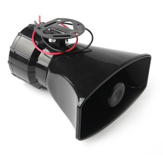 12V Car Horn, Multiple Voices High-Ddecibel Loudspeaker