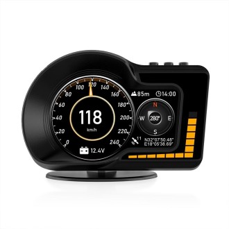 F15 Car High-definition LCD Instrument OBD+GPS HUD Head-up Display