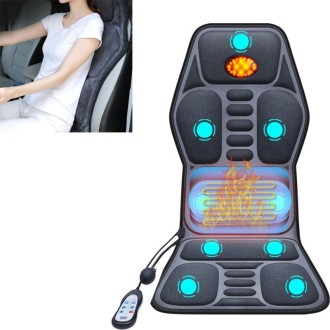 YJ-308 Car Massager Cervical Spine Neck Waist Car Home Heating Whole Body Multifunctional Massage Mat, Specification: Premium Ed