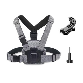 XD-001 Chest Strap Mount Front Rear Holder for  for GoPro Hero11 Black / HERO10 Black / HERO9 Black / HERO8 Black / HERO7 /6 /5 