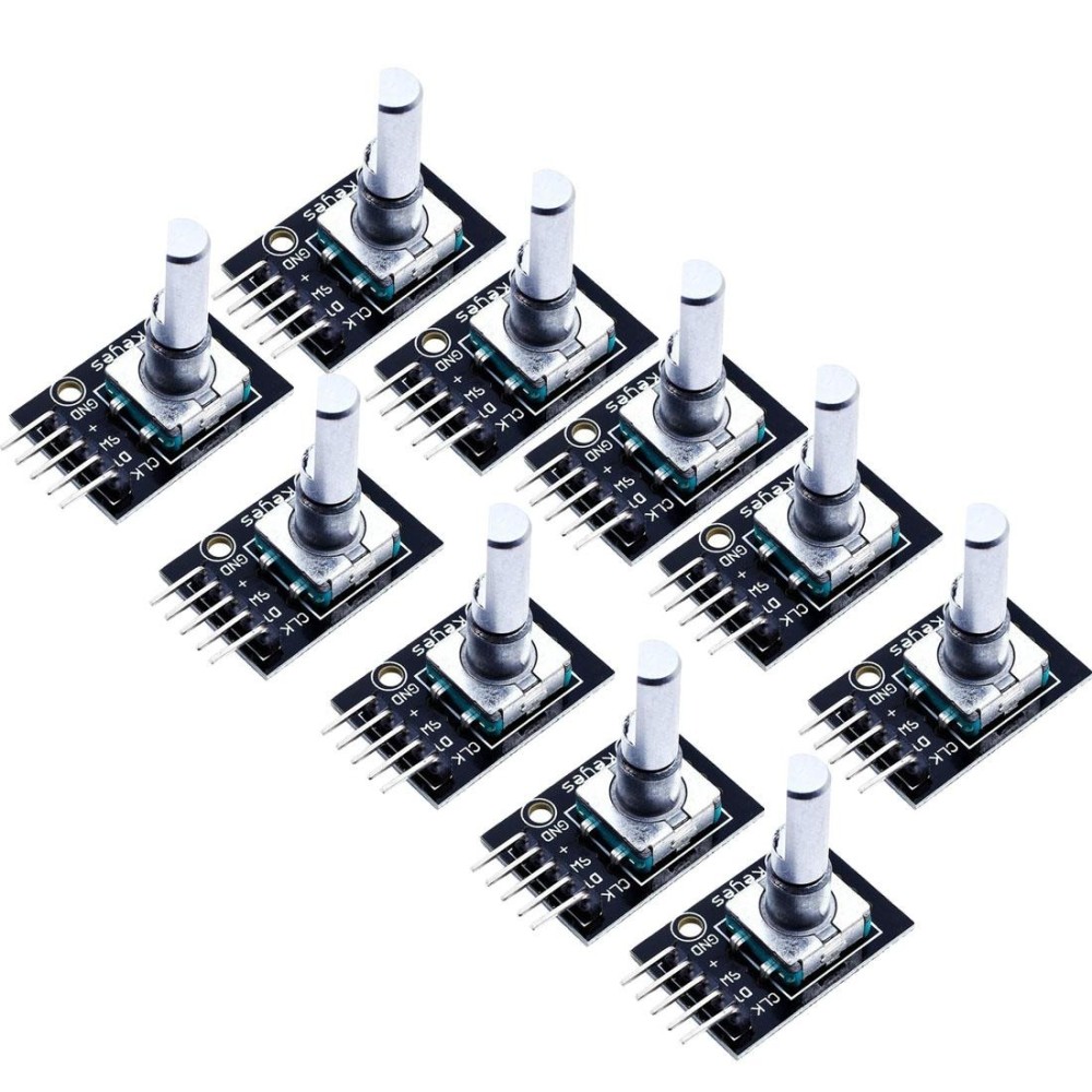 10 PCS KY-040 360 Degree Rotary Encoder Module