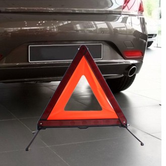 Reflecting Warning Triangle