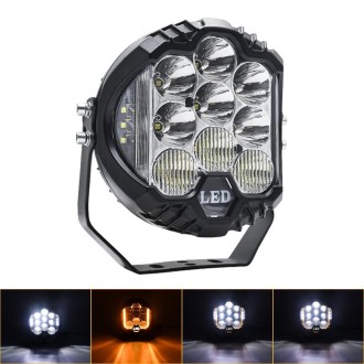 7 inch 31W Three-sided Flashing LED Work Light(White Light)