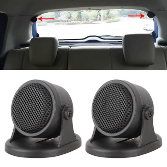 YH-100 2pcs 20W 101dB Car Dome Tweeter Audio Loudspeaker Treble Speaker