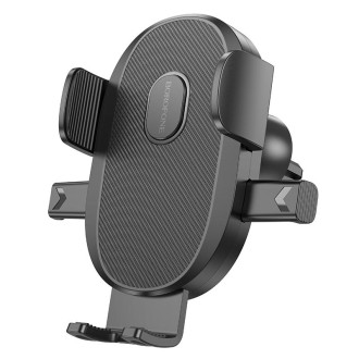 Borofone BH92 Grand One-button Air Outlet Car Holder(Black)