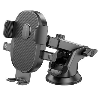 Borofone BH93 Grand One-button Center Console Car Holder(Black)