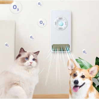 DC 5V Pet Odor Purifier Ozone Sterilization Air Purifier, Model: White USB Plug Timing Version