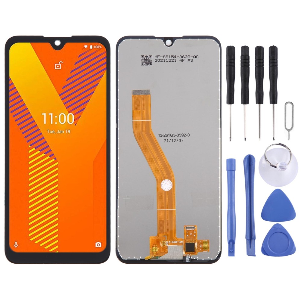 LCD Screen and Digitizer Full Assembly for Wiko Y62