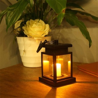 Solar Candle Light Retro Outdoor Waterproof LED Garden Light