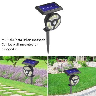 TG-TY088 72 LED Solar Wall Light Lawn Light Body Sensation Outdoor Garden Street Light(White Light)