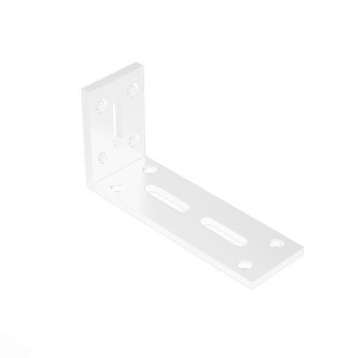 Thickened Angle Code Right Angle Hanging Cabinet Partition, Style: Large White