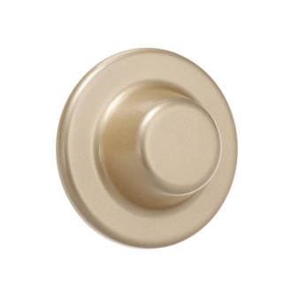 High Hat Bathroom Hole Air Conditioning Hole Decoration Cover, Color: Gold