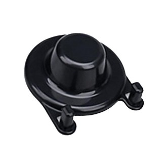 High Hat With Hook Bathroom Hole Air Conditioning Hole Decoration Cover, Color: Black