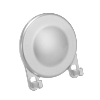 Low Hat With Hook Bathroom Hole Air Conditioning Hole Decoration Cover, Color: Silver