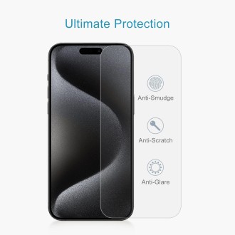 For iPhone 15 Plus / 15 Pro Max 0.26mm 9H 2.5D Tempered Glass Film