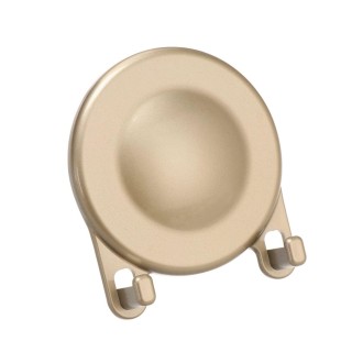 Low Hat With Hook Bathroom Hole Air Conditioning Hole Decoration Cover, Color: Gold