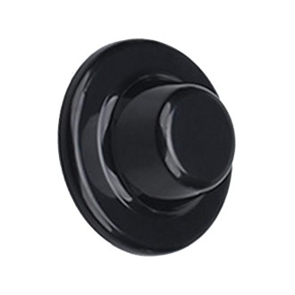 High Hat Bathroom Hole Air Conditioning Hole Decoration Cover, Color: Black