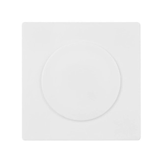 Square Air Conditioning Hole Decoration Cover Wall Hole Plug, Style: 9cm White