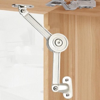 Free Stop Cabinet on the Hydraulic Rod Closet Support Cabinet Door Down Folding Gas Pressure Lever