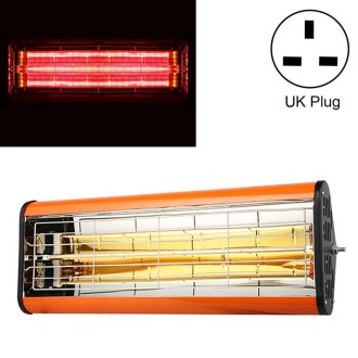 220V 1050W Heat Light Infrared Dryer Spray Paint Heating Curing Lamp Baking Booth Heater, UK Plug