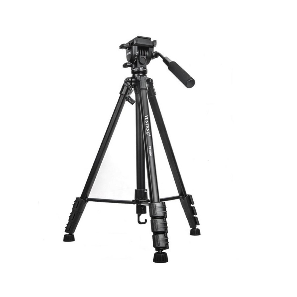 YUNTENG VCT-6006 Professional Hydraulic Head Aluminum Tripod