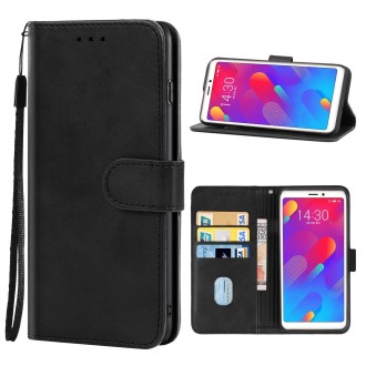 Leather Phone Case For Meizu V8 Pro(Black)