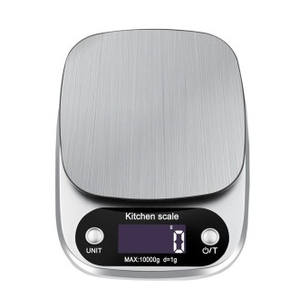 Small Multifunctional Kitchen High Precision Electronic Scale LCD Digital Display Food Scale, Model: 10kg/ 1g