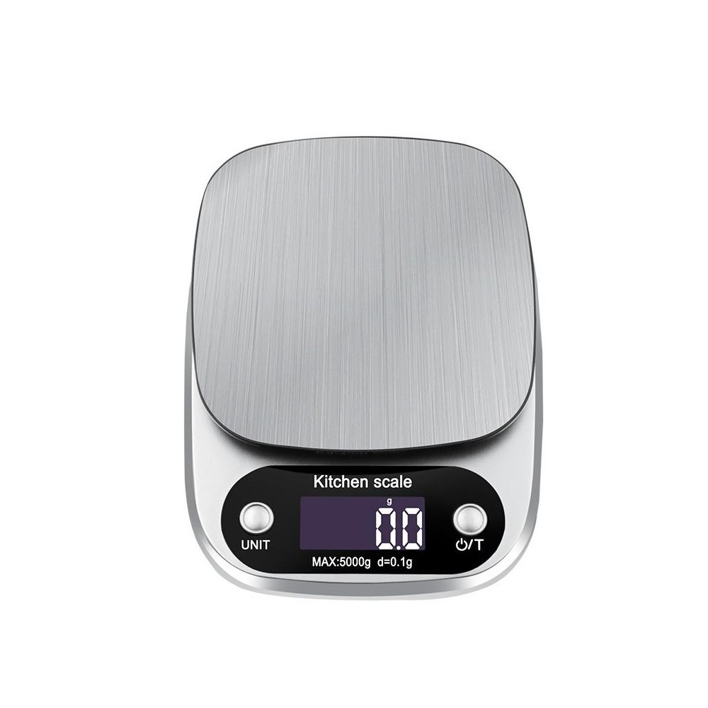 Small Multifunctional Kitchen High Precision Electronic Scale LCD Digital Display Food Scale, Model: 5kg/ 0.1g