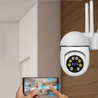 1.0MP WiFi Network HD Monitoring Camera Intelligent Household HD Night Vision Monitoring