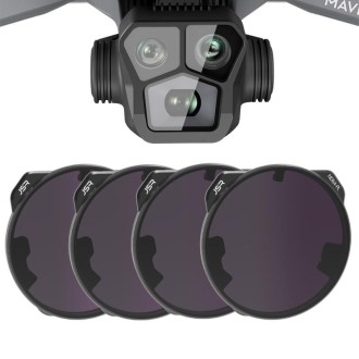 For DJI Mavic 3 Pro JSR KH Series Drone Lens Filter, Filter:4 in 1 NDPL