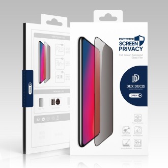 For iPhone 12 mini 5pcs DUX DUCIS 0.33mm 9H High Aluminum Anti-spy HD Tempered Glass Film