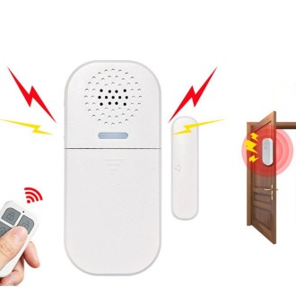 MC-05 130dB Remote Door Magnetic Alarm With Light Reminder