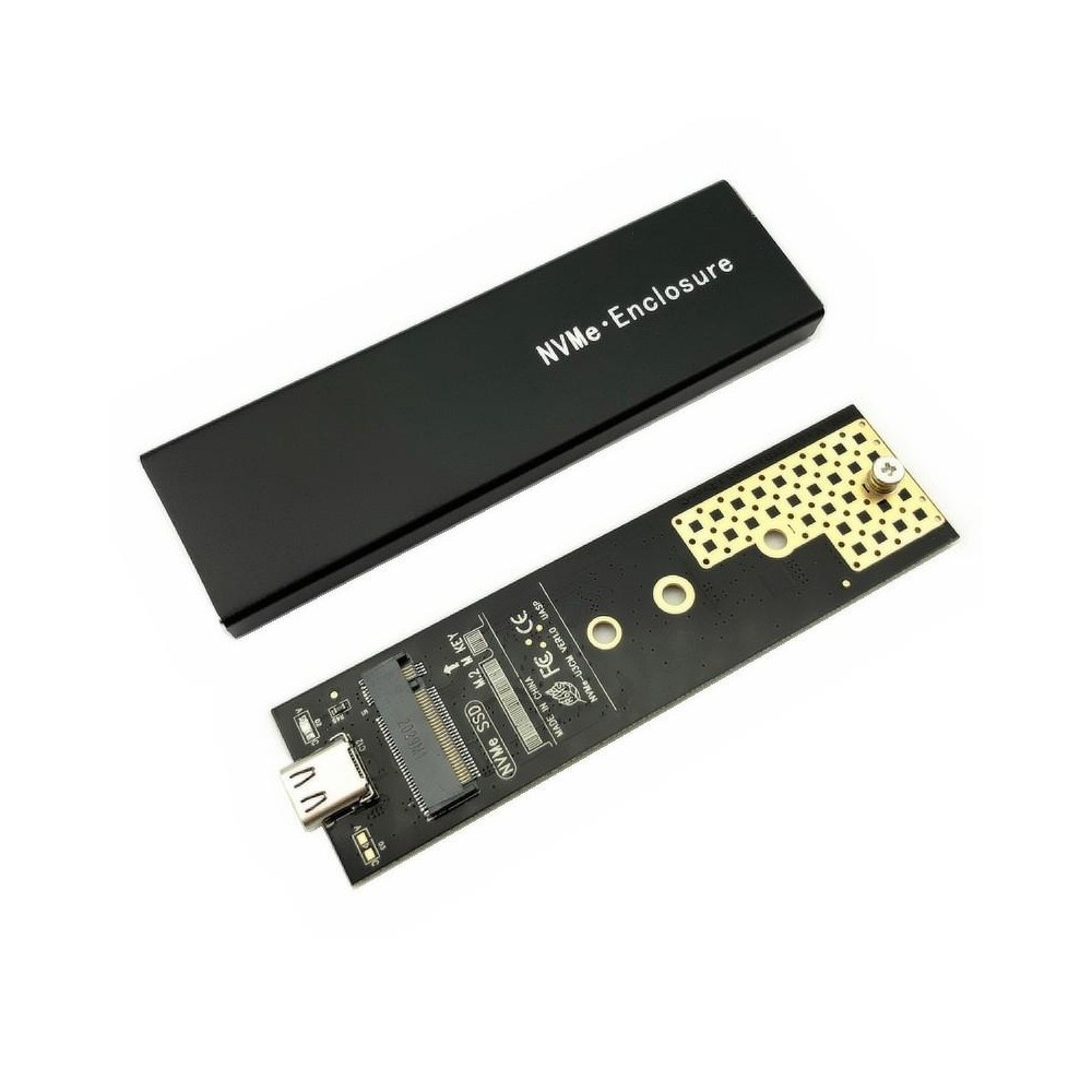 RTL9210B NVMe NGFF SATA M.2 to USB External Hard Drive SSD Enclosure