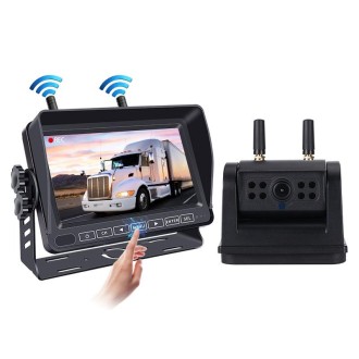 7 Inch Wireless Reversing Image Display Magnetic Charging Camera