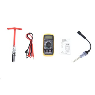 Dual Hole Car Spark Plug Tester Ignition Plug Analyzer Diagnostic Tool Sets Automotive Spark Plug Detector