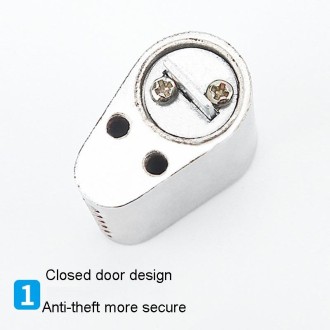 Fire Door Lock Cylinder Door Latch Fittings With Key, Model: Aluminum Core Non-Interlocking+3 Keys