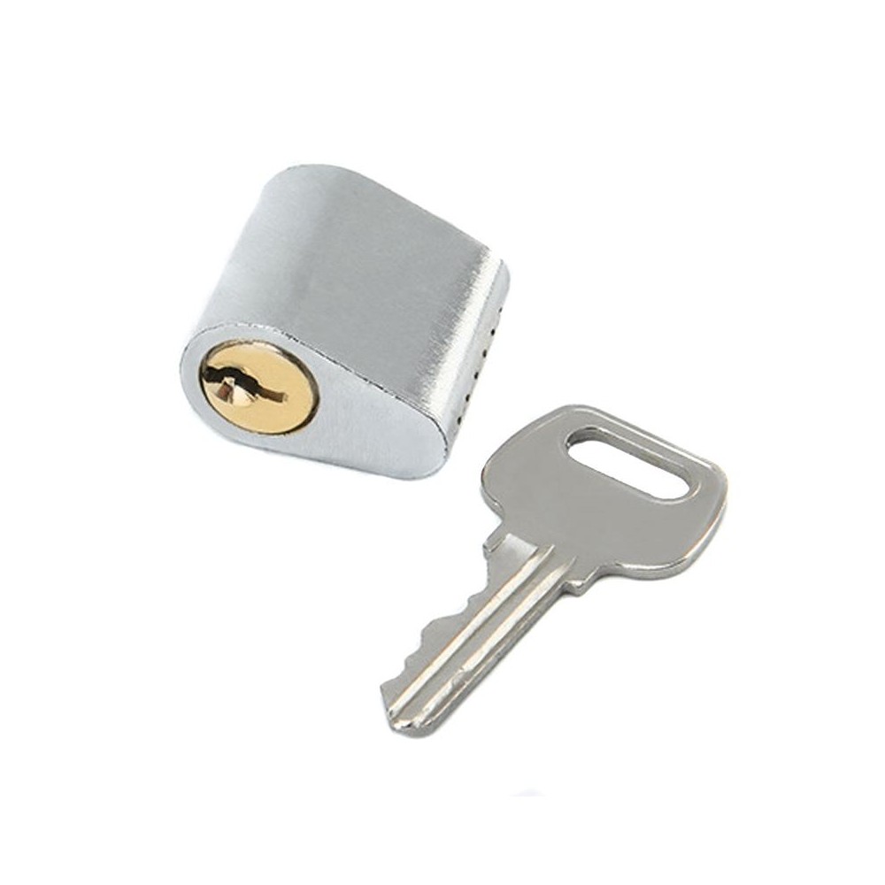 Fire Door Lock Cylinder Door Latch Fittings With Key, Model: Copper Core Interlocking+1 Key