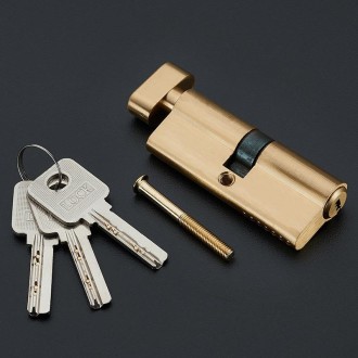 Bedroom Door Anti-theft Anti-riot Anti-violent Unlock Copper Lock Core