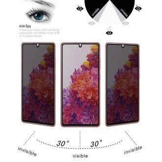 Full Cover Anti-peeping Tempered Glass Film For Samsung Galaxy S20 FE